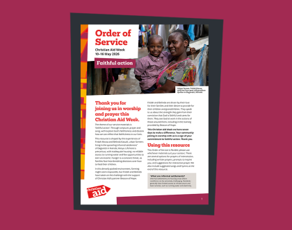 Order of service thumbnail