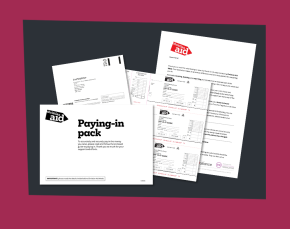 CAW UK: Paying-in pack thumbnail